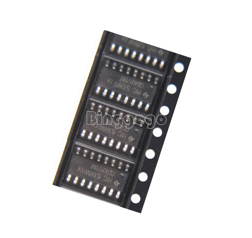 10pcs CD4017 4017 SOP-16 SMD COUNTERS/DIVIDER NEW