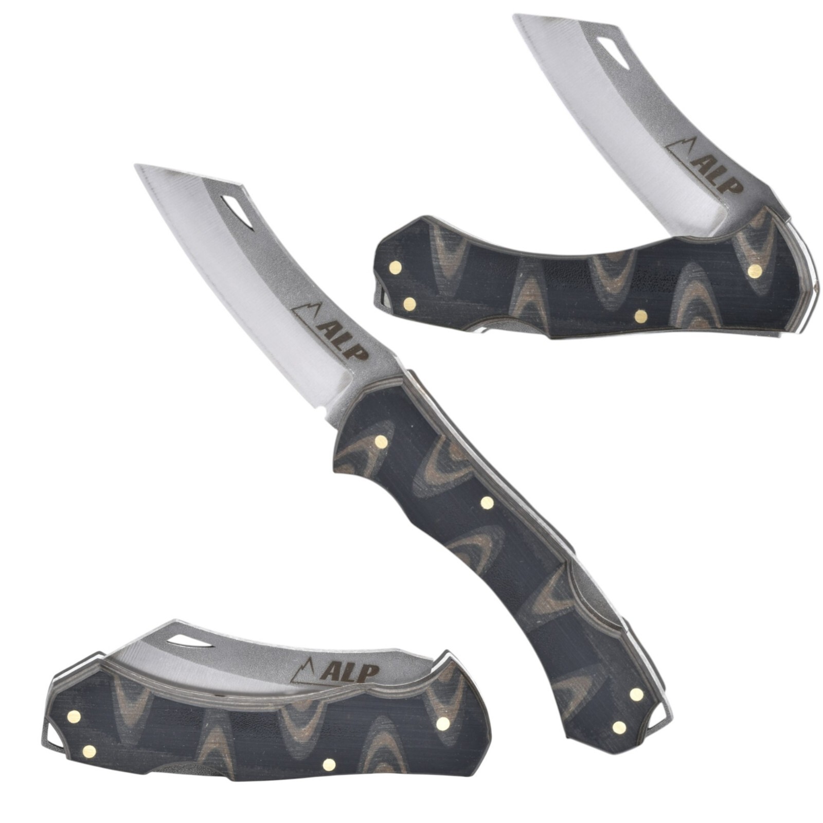 Heavy-Duty Cold Steel Folding Knife - Practical EDC & Outdoor Knives - Werzalit
