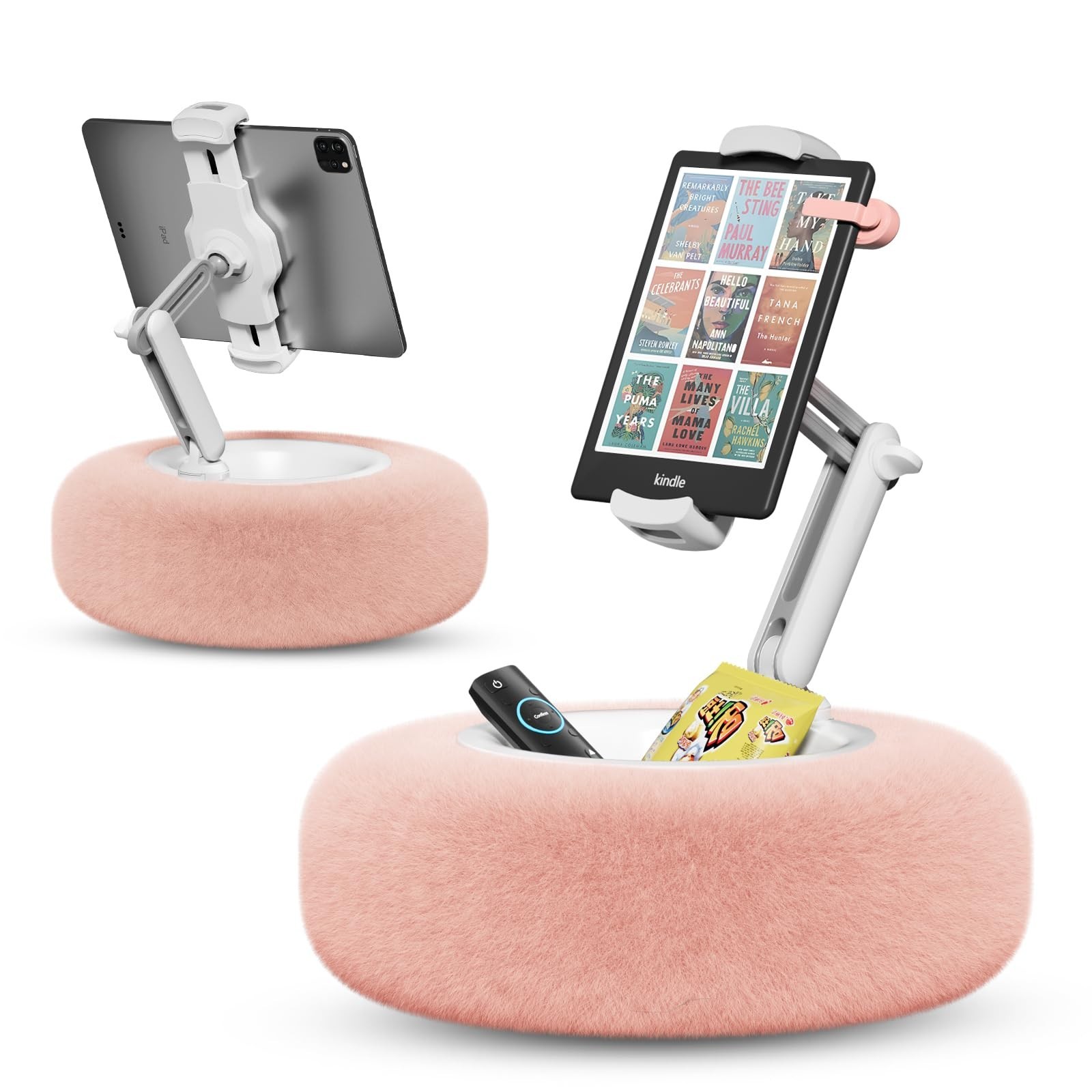 SupeDesk Tablet Pillow Stand for Reading, Adjustable Tablet Stand Phone Holde...