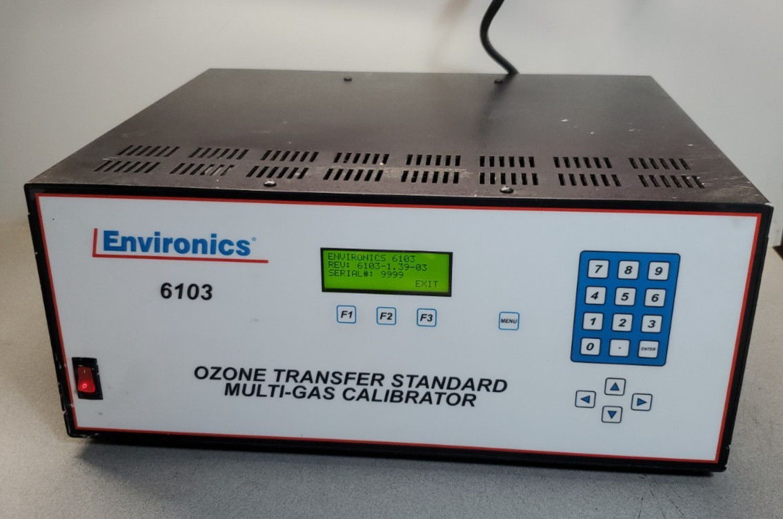 Environics 6103 Ozone Transfer Standard Multi-Gas Calibrator