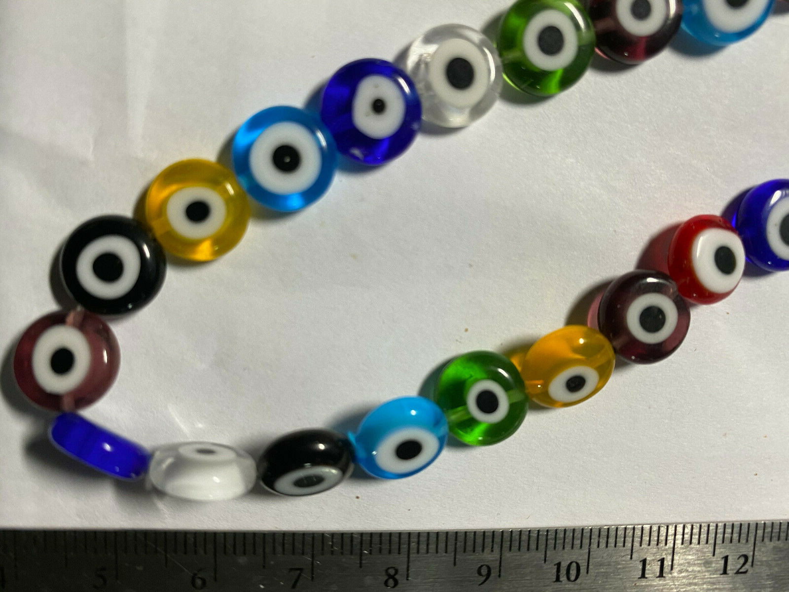 Vintage Mystic Evil Eye Beads **** UPICK*** Mystic Nazuri Evil Eye Bead Pendants