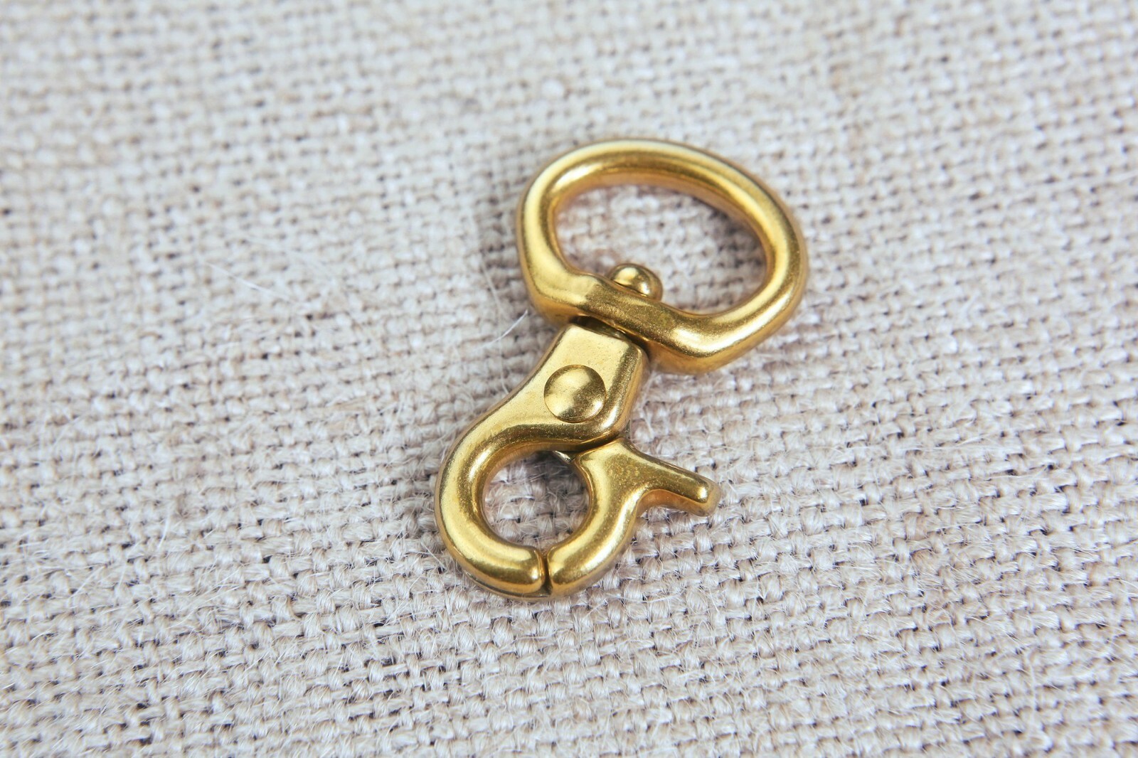 Heavy duty gold solid brass swivel snap hook , 8mm 10mm 15mm small trigger snap