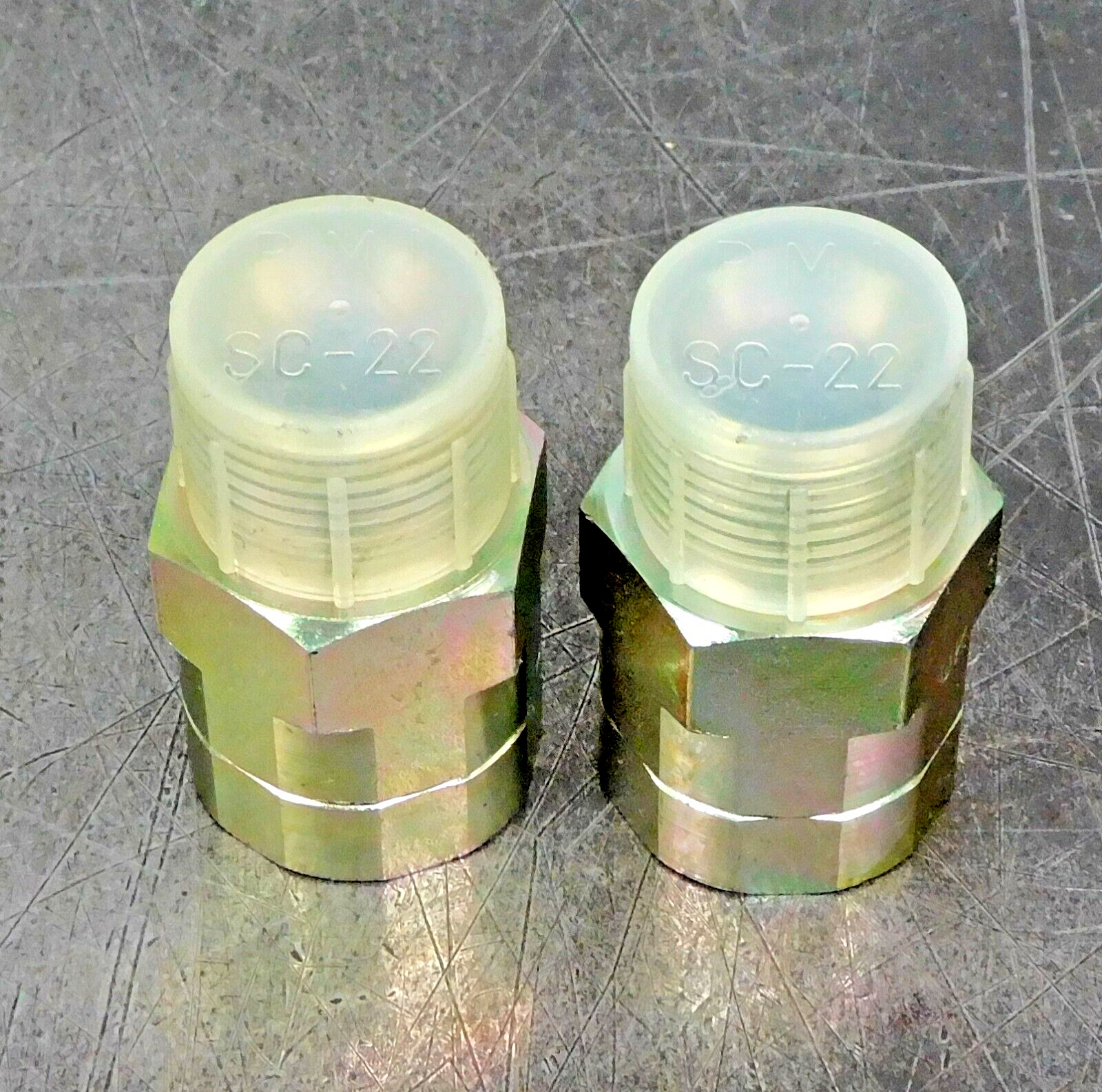 Brennan 7042-12-12 Male-Female Straight Adapter 3/4 in. NPT Lot of Two (2)