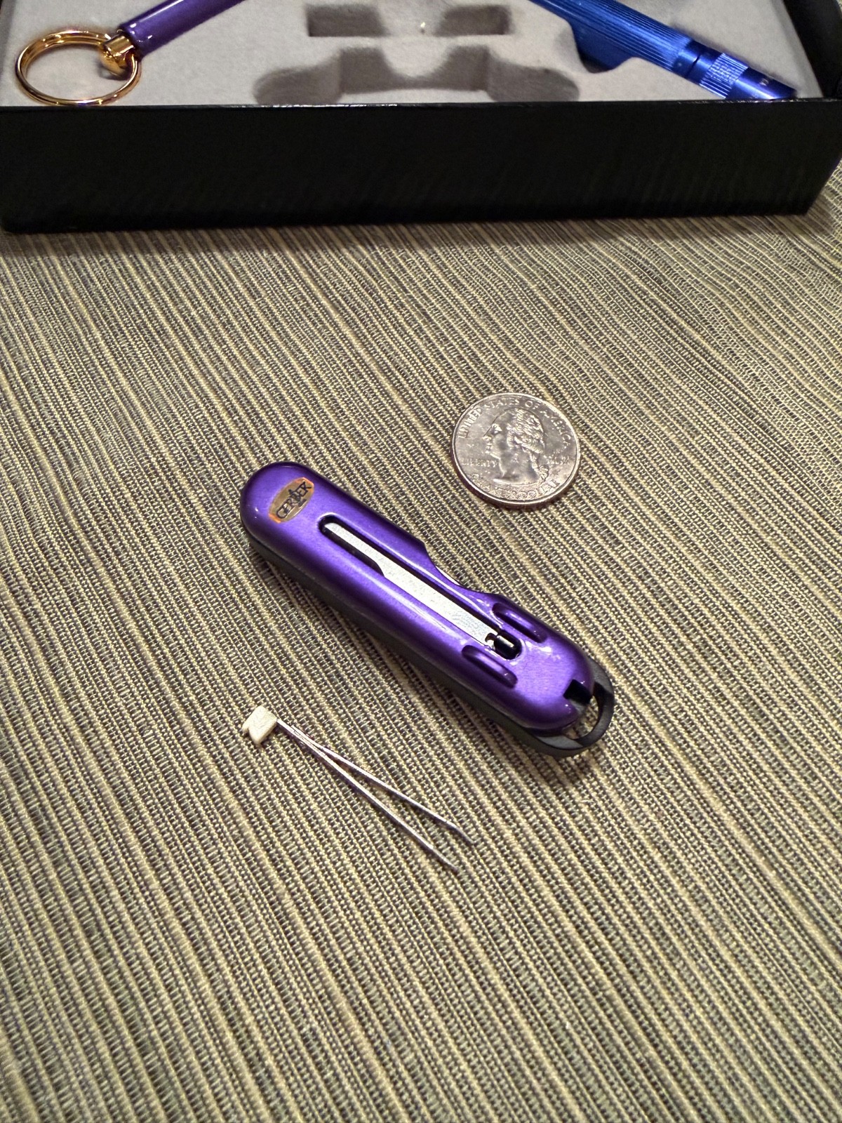 Gerber Key/Mag Set 08235 Purple Keychain Multitool Flashlight NIB NOS