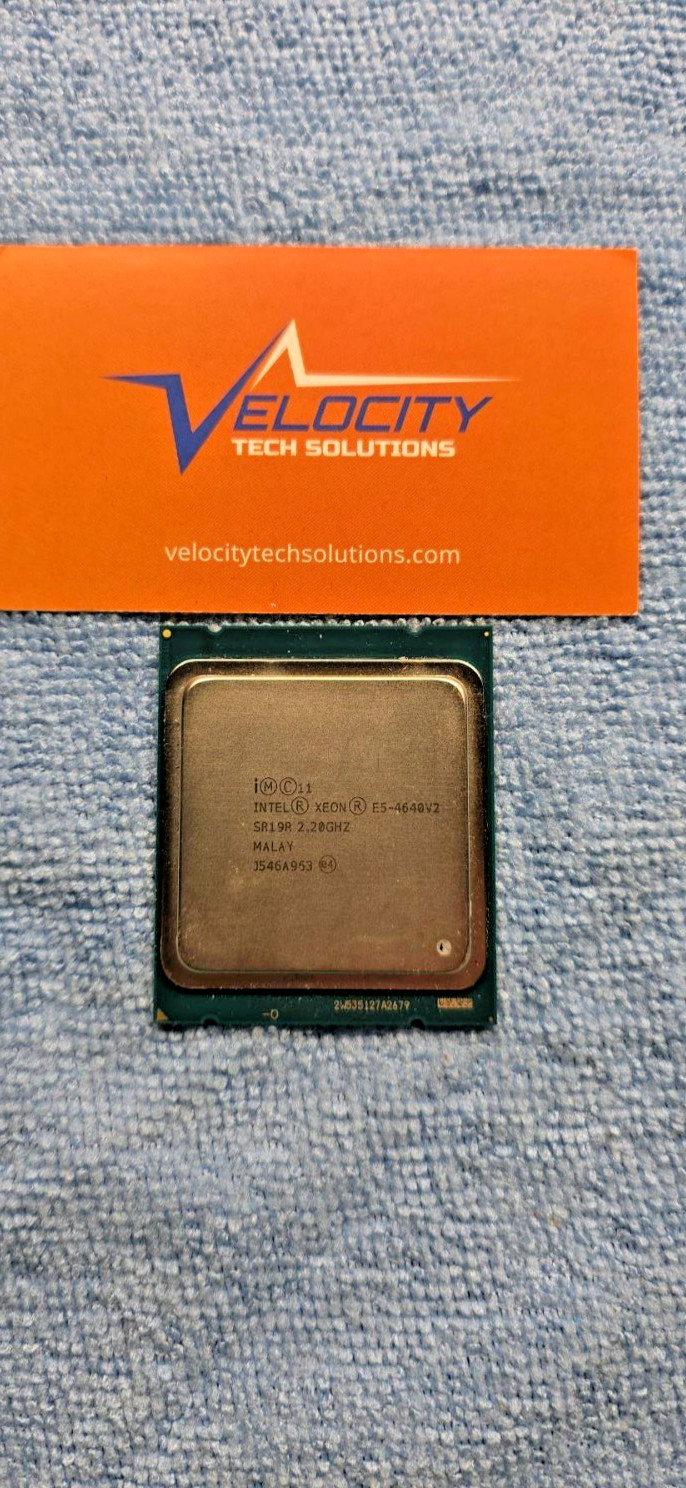 Intel SR19R Xeon E5-4640 V2 10Cores 2.20GHz 8 GT/s 20MB Cache 95W Processor
