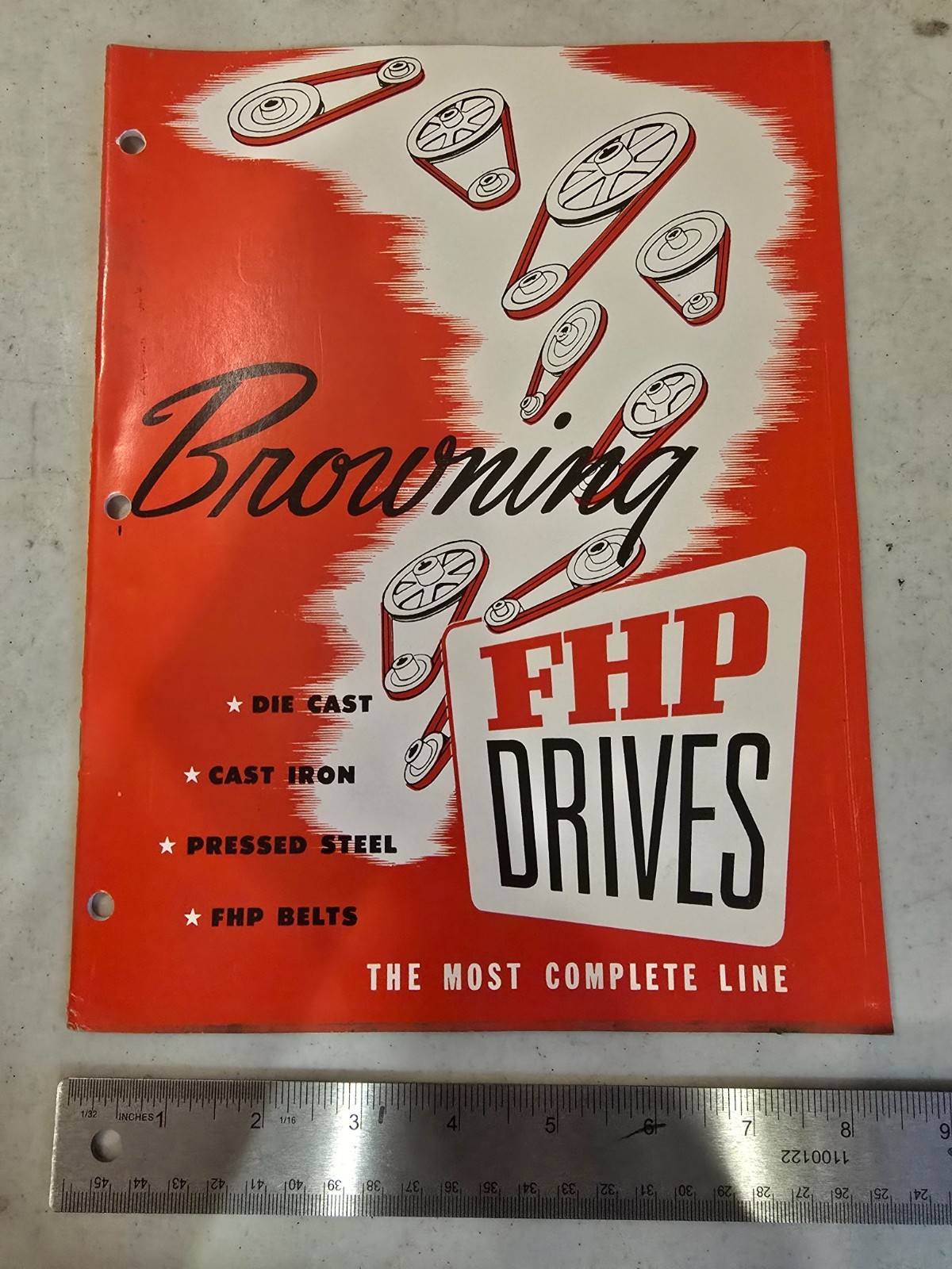 Feb 1949 Browning FHP Drives Catalog V-147-G - FREE SHIPPING W/TRACKING