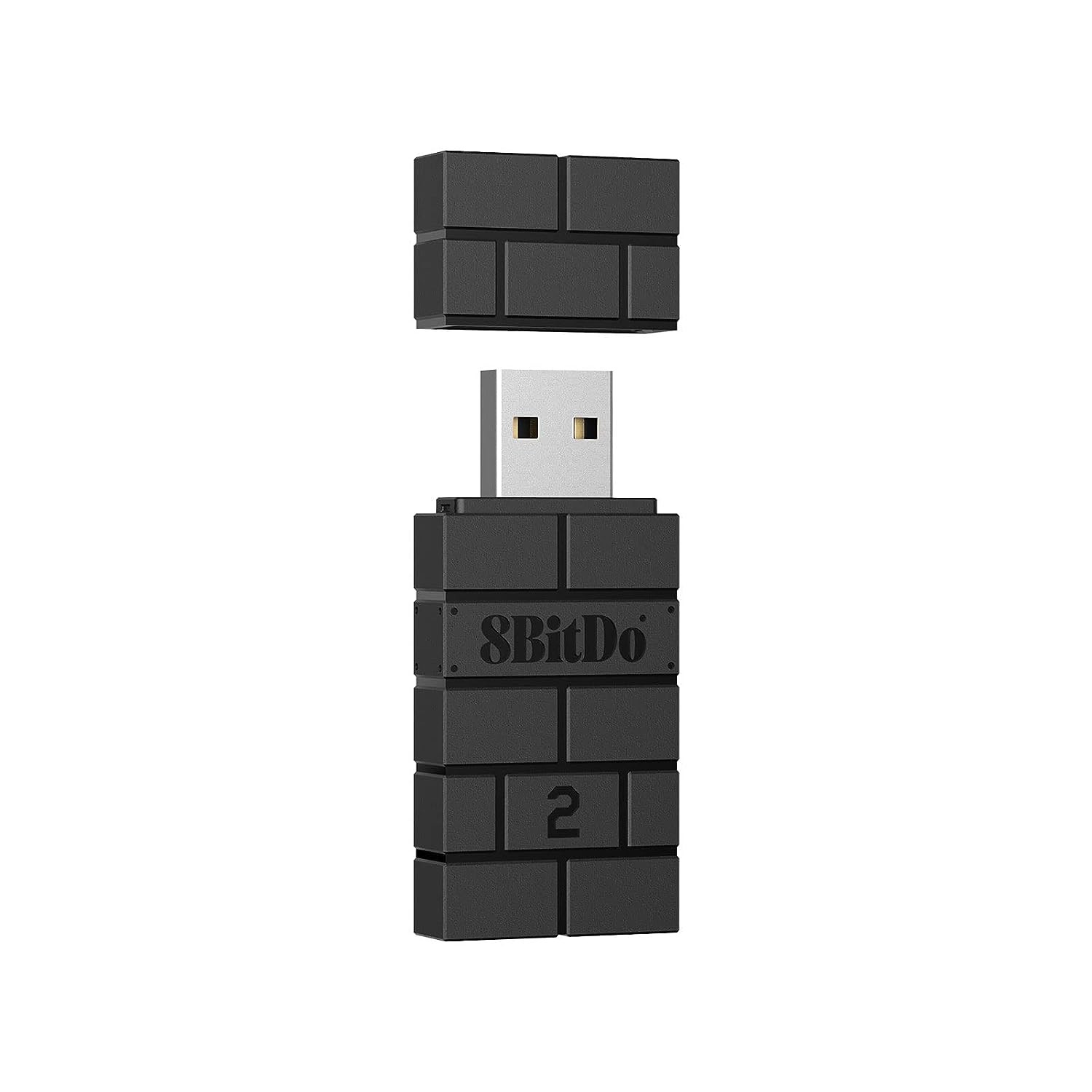 8Bitdo Wireless USB Adapter for Switch, Windows, Mac & Raspberry Pi - Black