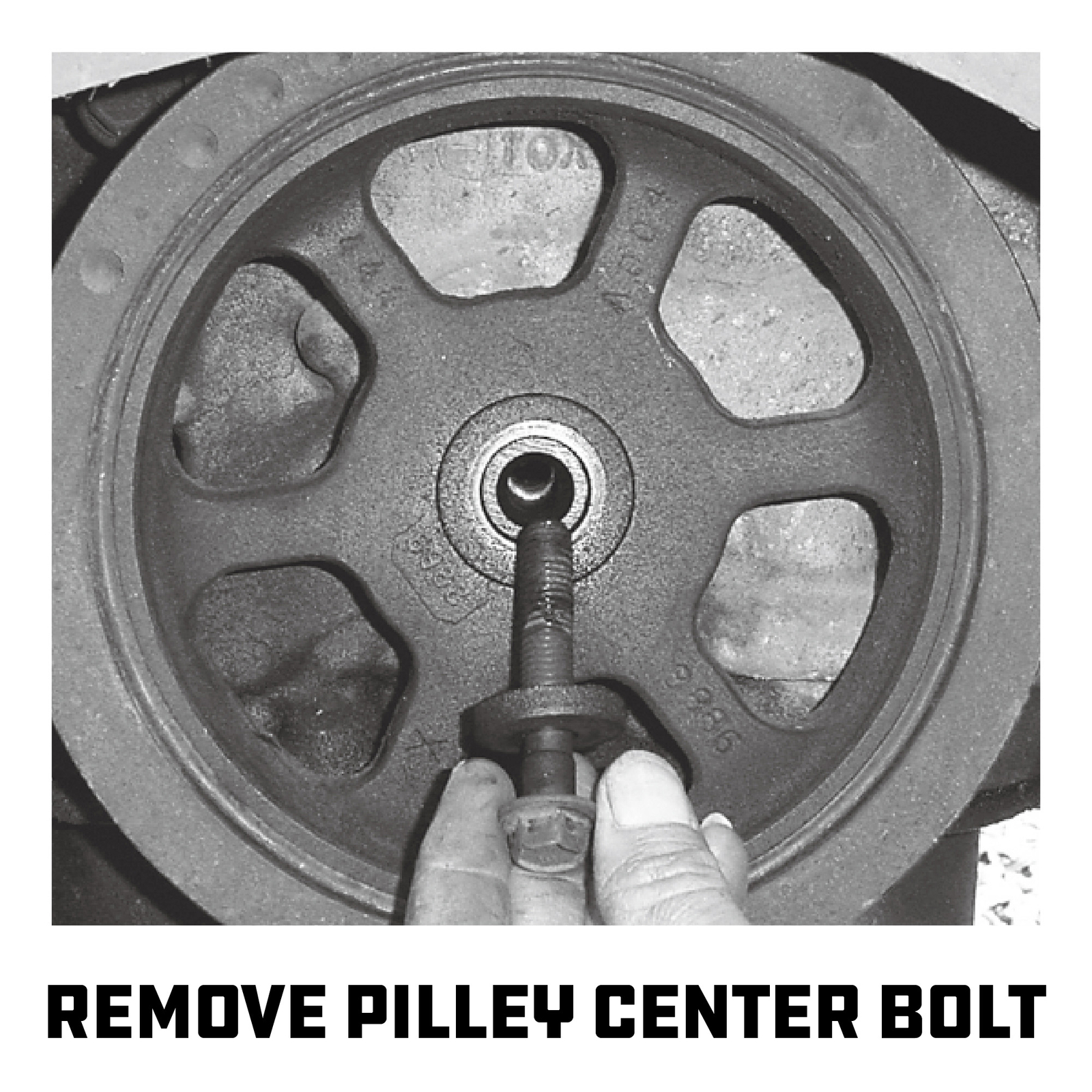 Powerbuilt Harmonic Damper Pulley Puller Kit - 647774