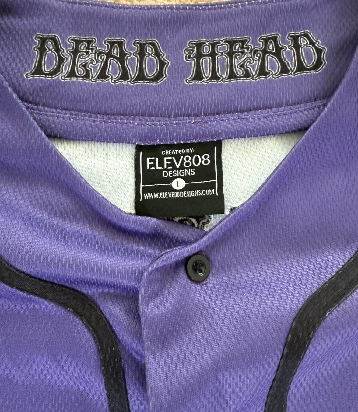 Grateful Dead Jersey ELEV808 Designs Size L
