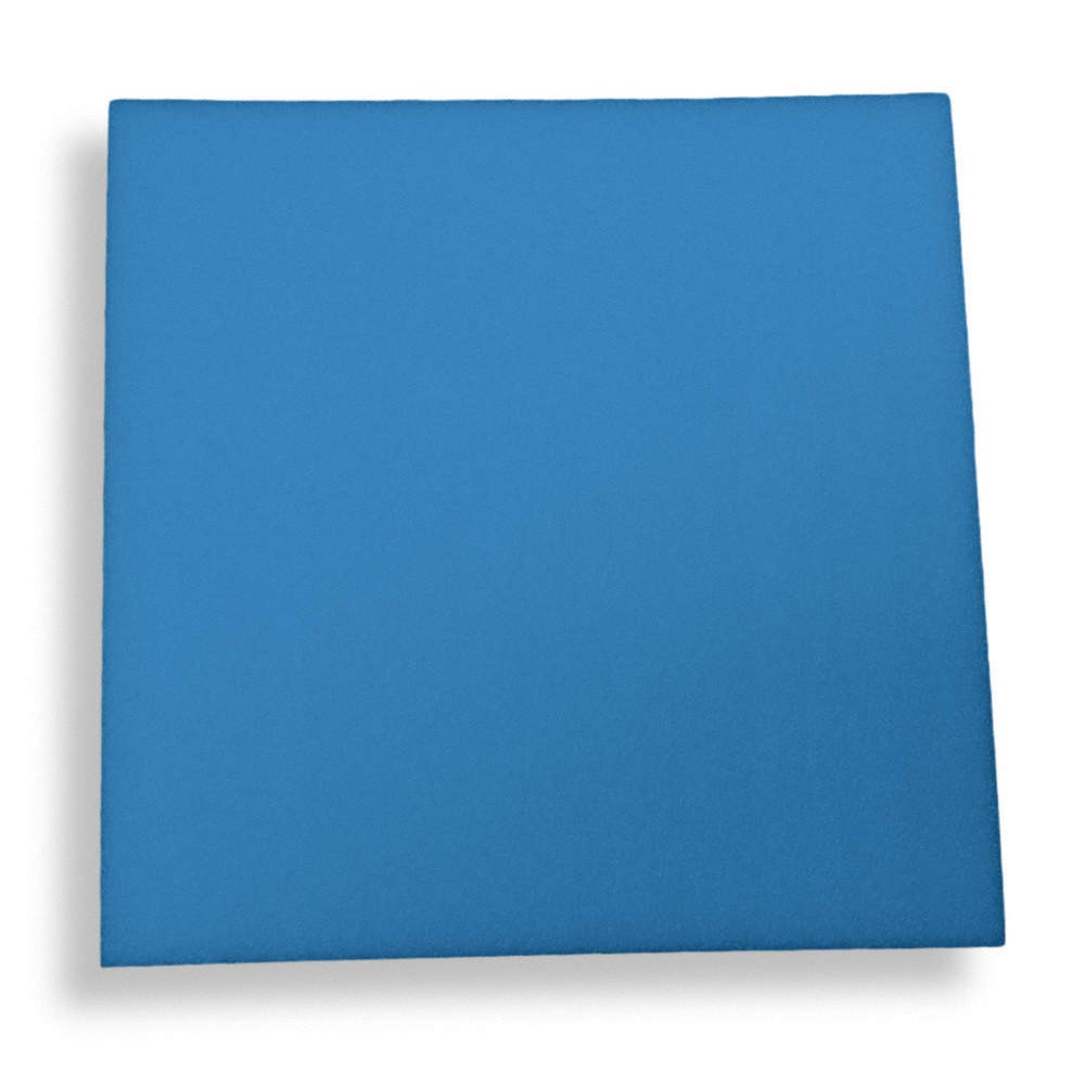 GRAINGER APPROVED ZUSA-XPE-132 Polyethylene Sheet,L 24 in,Blue 30WN66