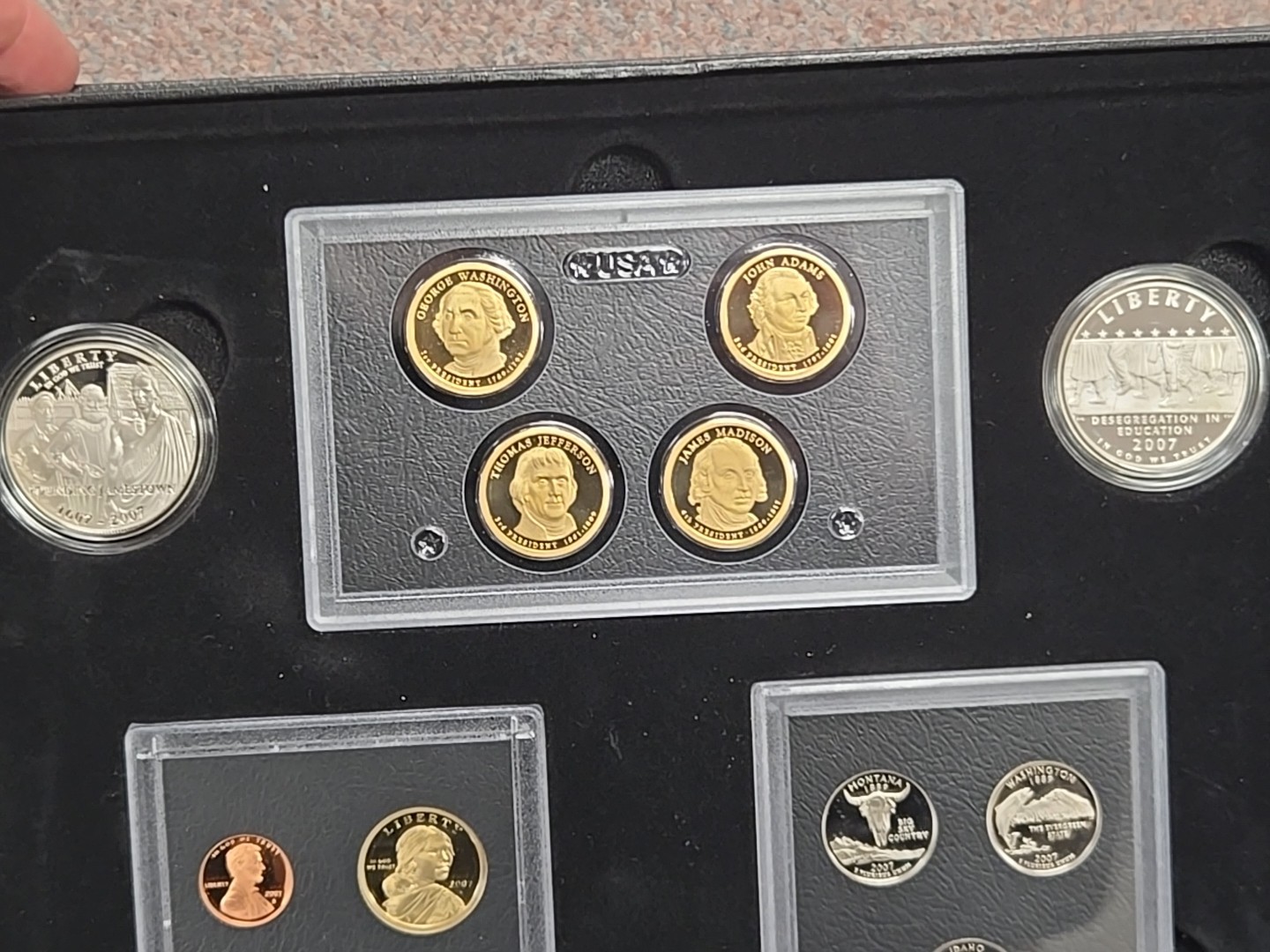 2007 US Mint American Legacy Collection Proof Set Complete in OGP/COA