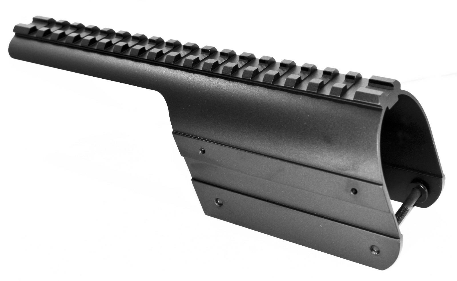 Benelli nova 12 gauge shotgun pump sight base rail mount adapter picatinny black