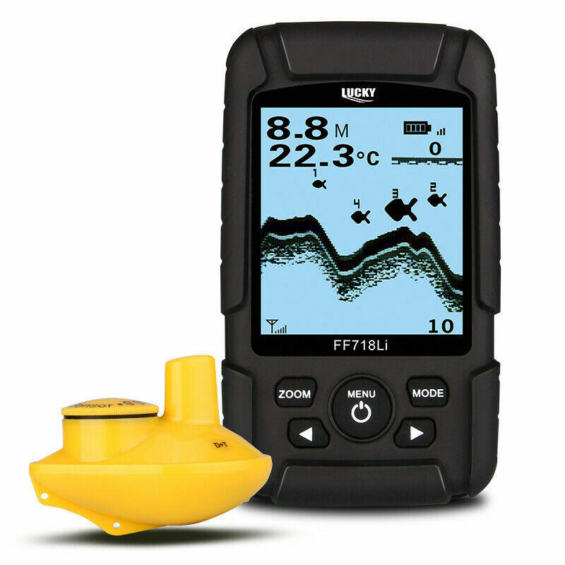 Wireless Fish Finder - 180 Metre Range. Sonar, Depth, Features, Carp, coarse