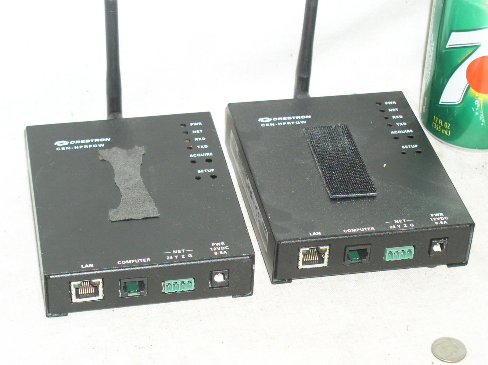 2 GOOD USED CRESTRON CEN-HPRFGW EXTENDED RANGE RF WIRELESS GATEWAY WITH ANTENNA