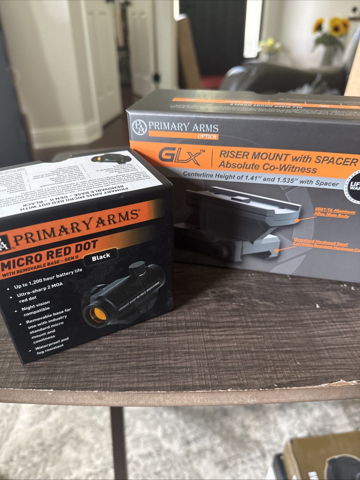 Primary Arms Micro Red Dot Sight Gen II  With Riser Mount - Absolute Co-Witness