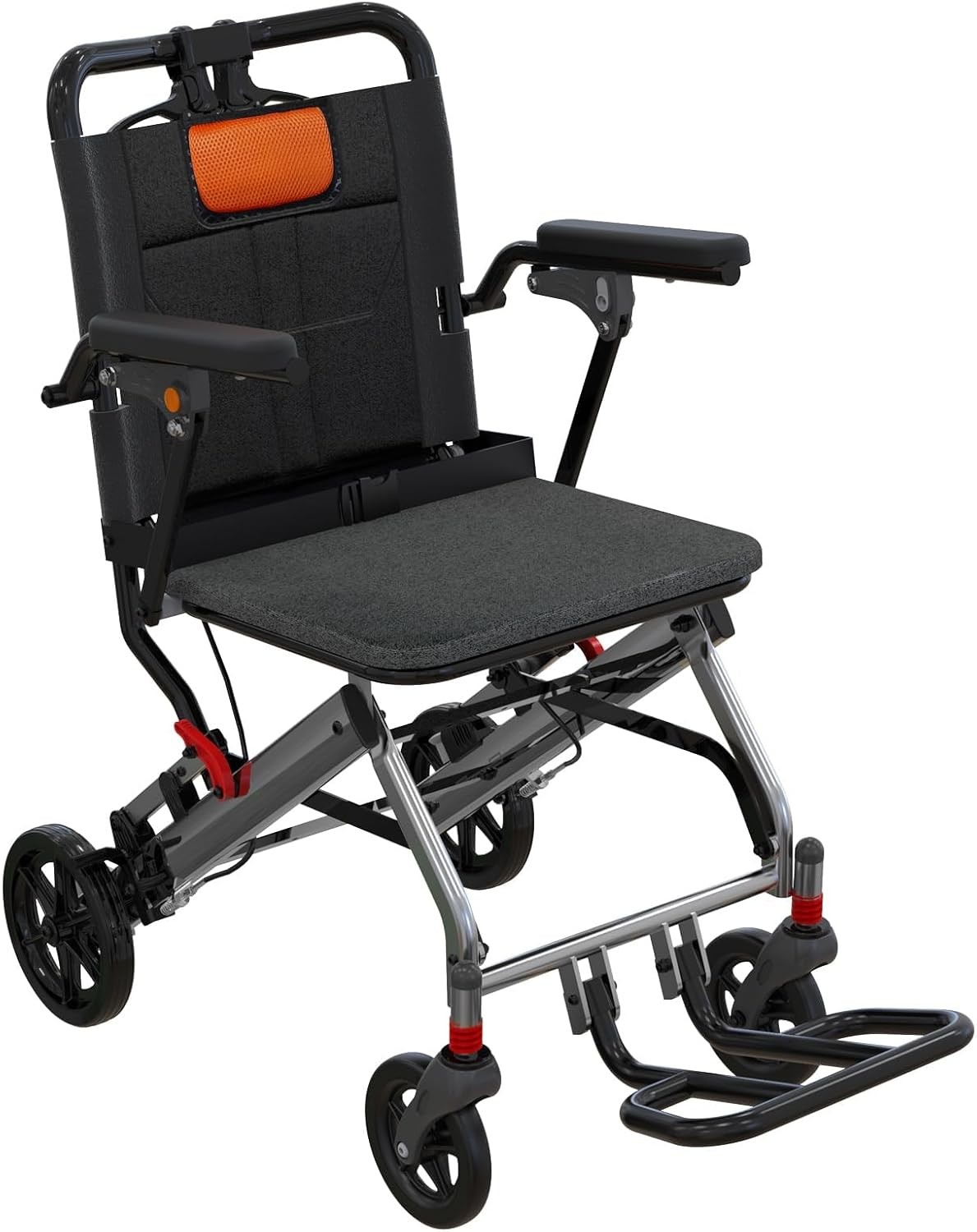 Wheelchairs for Adults Lightweight Transport  Foldable and Portable Wheelchair