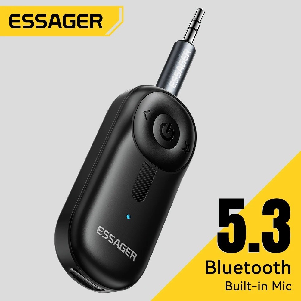 3.5mm Aux Car Adapter Bluetooth Wireless Audio Receiver Car/Home Stereo