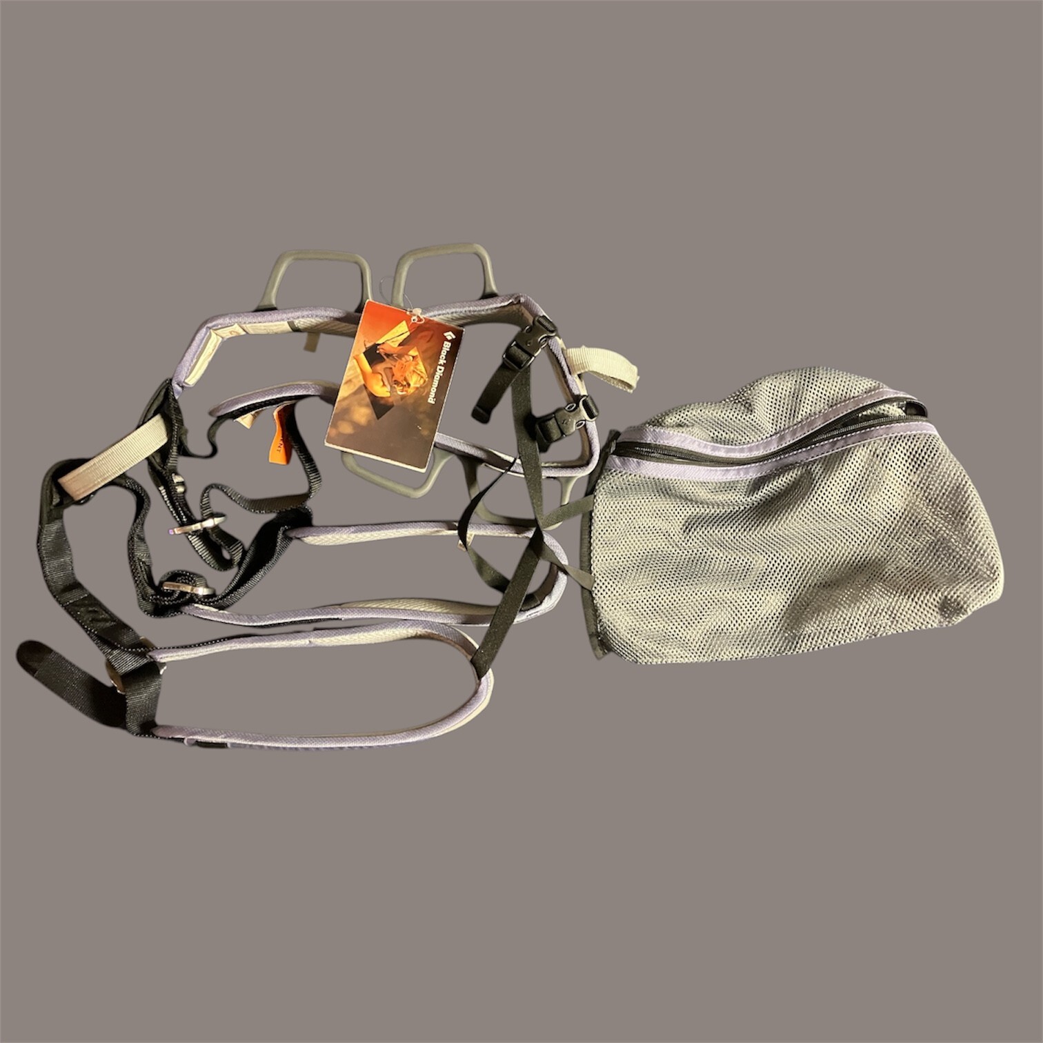 Black Diamond Climbing Harness Lavender Brand New w/ Tags