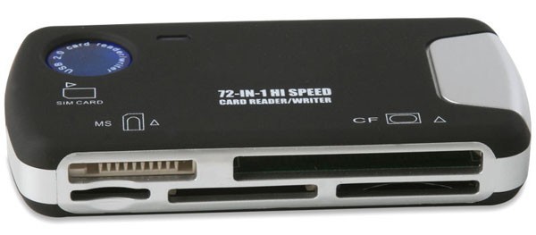 VIVITAR Series-1 High Speed 72 in 1 USB 2.0 Memory/Sim Card Reader/Writer