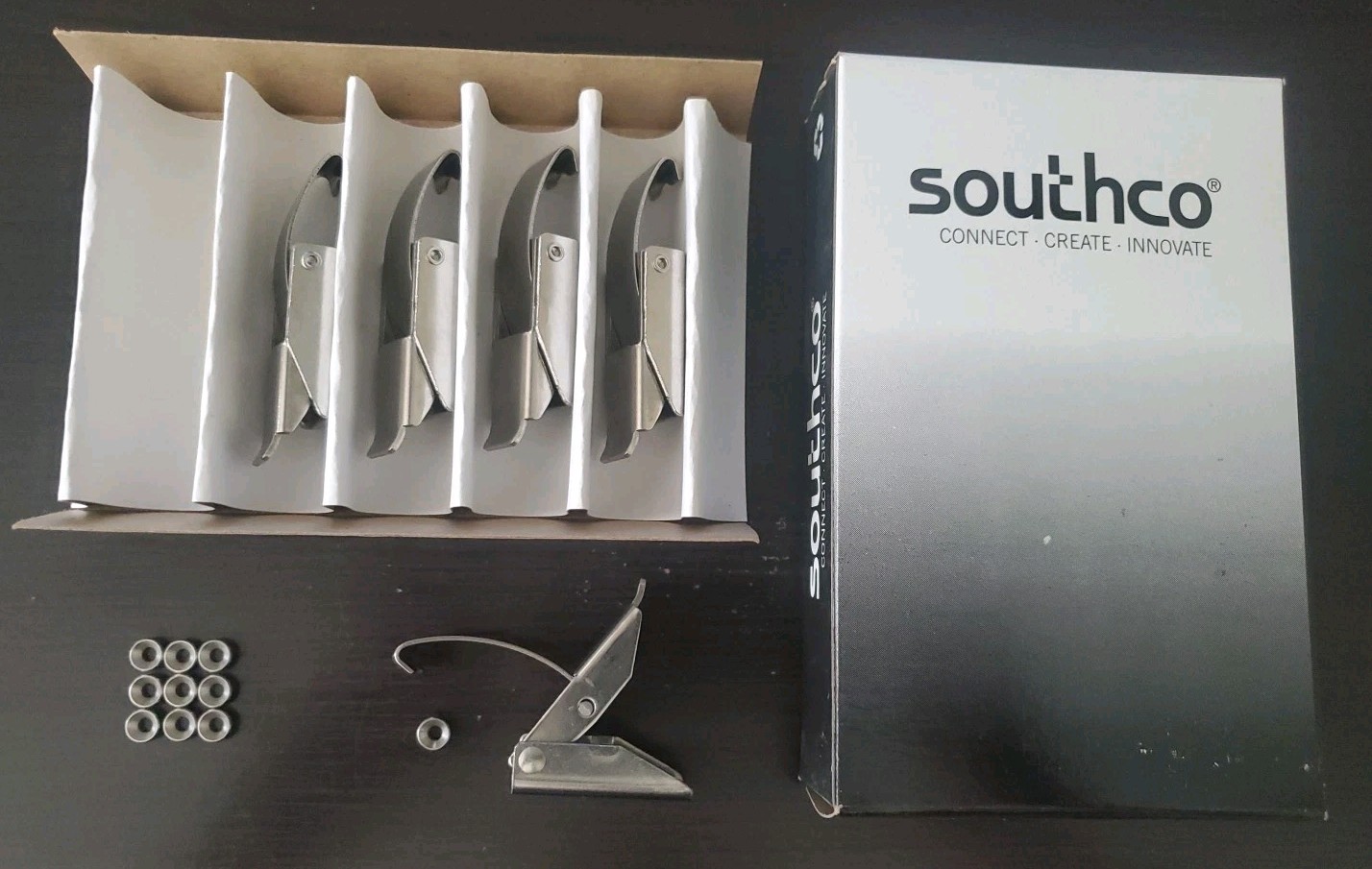 Southco 97-30-163-12 Over-Center Draw Latch Small Concealed Keeper SS Pack of 5