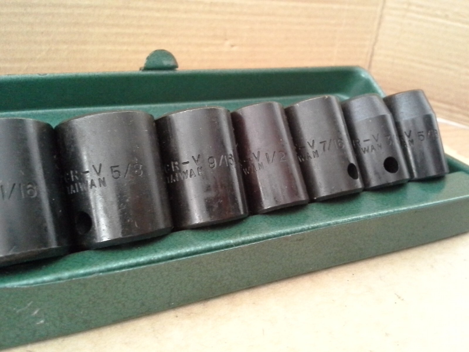 Central Forge 8 Piece Impact Socket Set. Very good condition