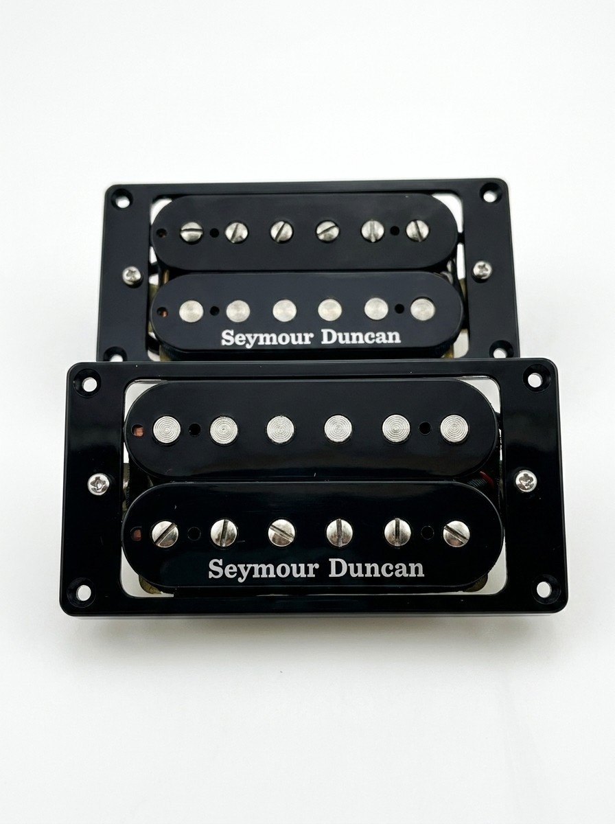 Seymour Duncan black SH-4 JB Bridge & SH-1 59 Neck Humbucker Pickup Set High Out