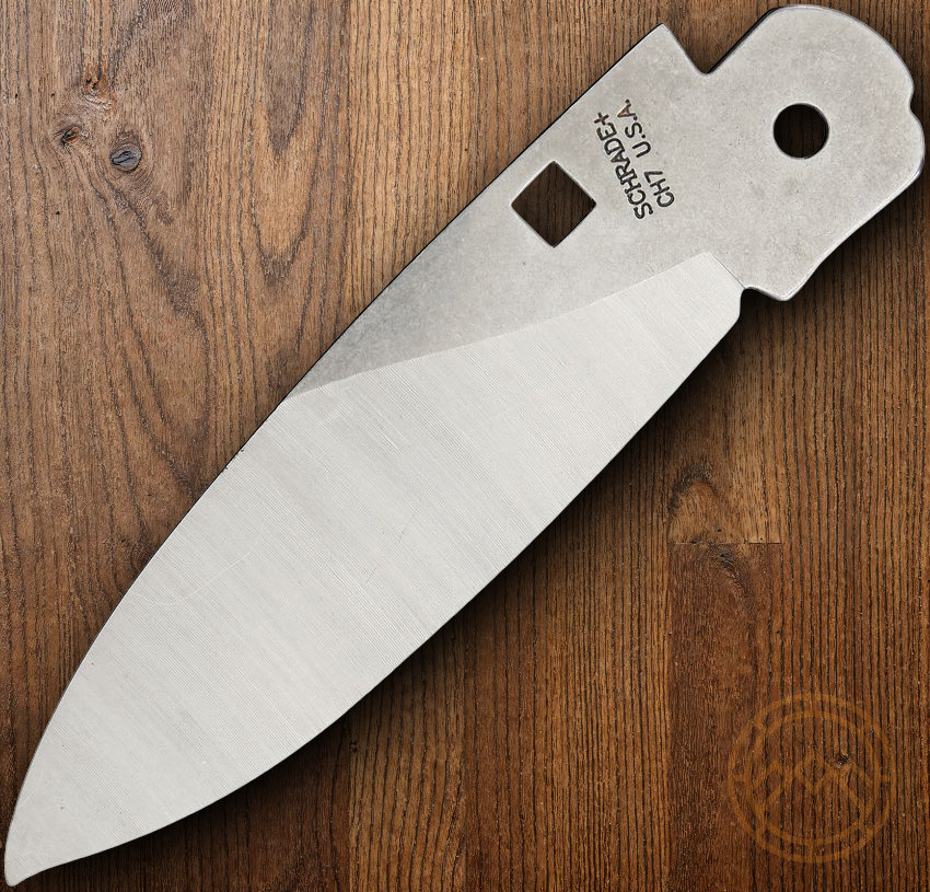 Schrade Knife Blade Replacement Satin Finish Stainless Spear Point 699 USA MADE