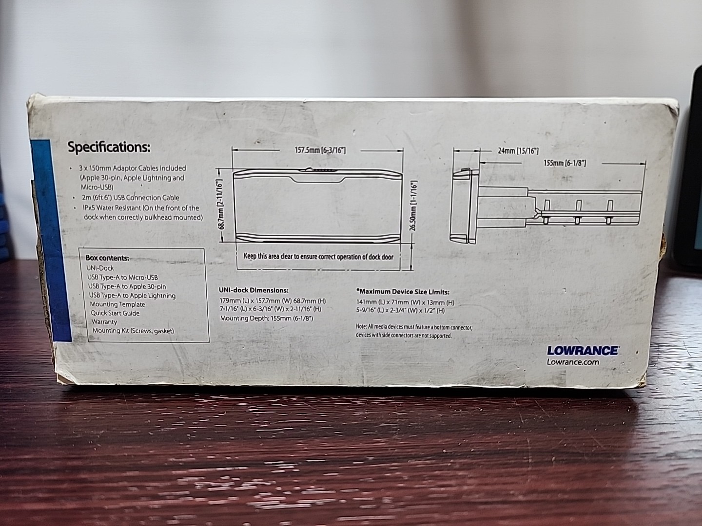 Lowrance SonicHub Uni-Dock 000-11256-001