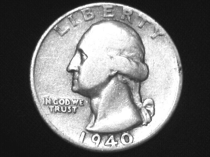 1940-S Washington Quarter --- Very Fine