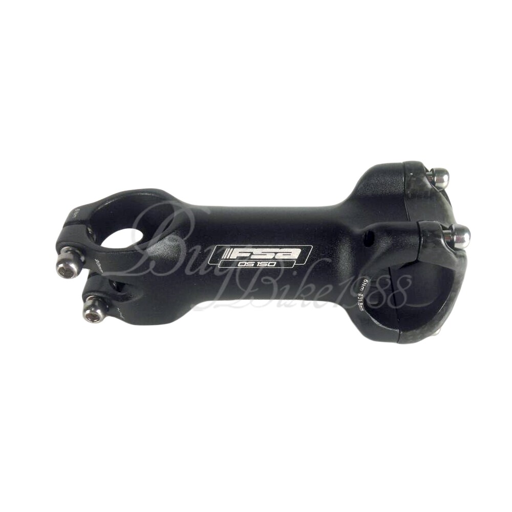 NEW FSA OS 150 LXC Alloy /  Carbon Cap Bike Stem 31.8mm 90mm - BLACK FOE-ST-OS-1