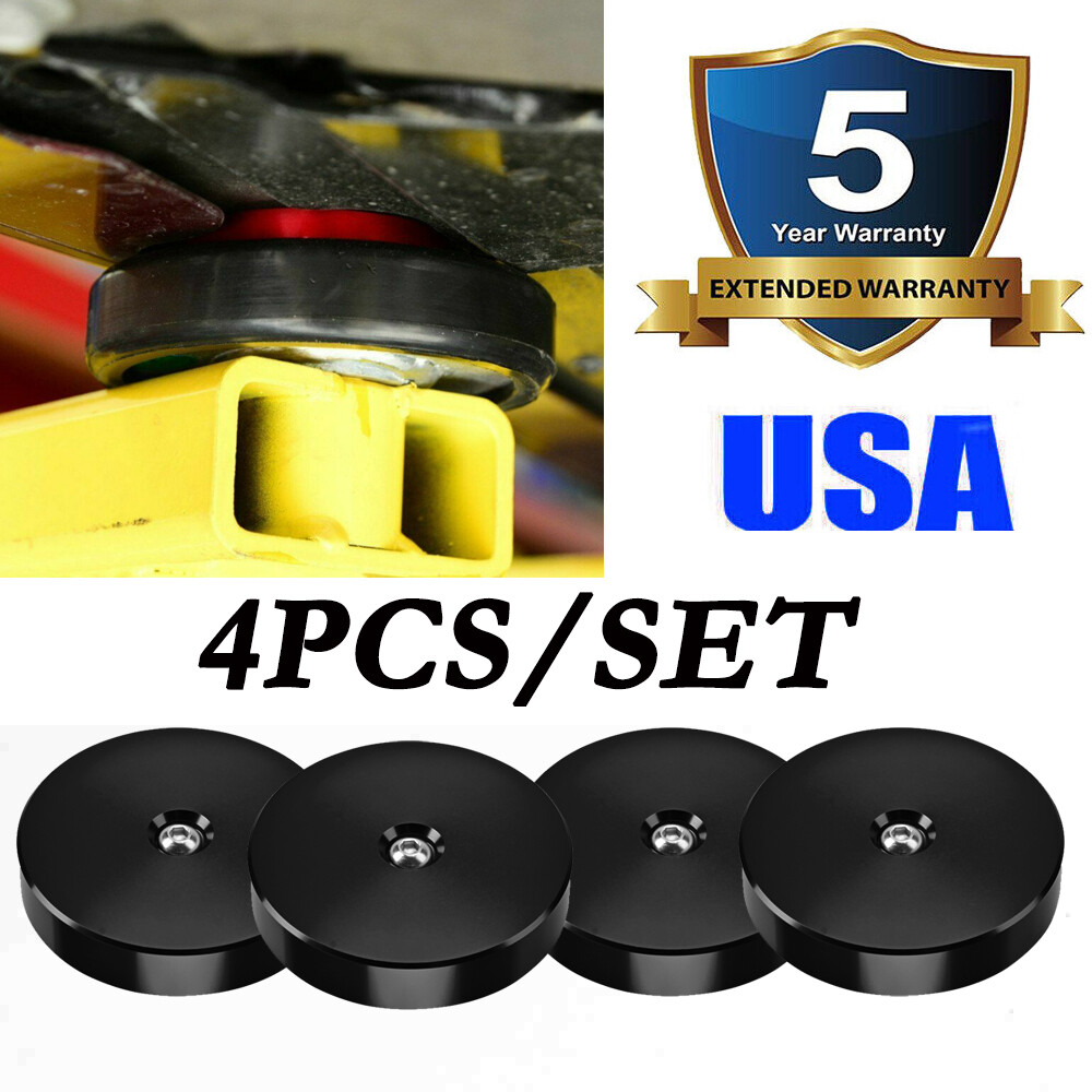 4X Black For Corvette Leave In Lift Jack Pads for C8 Z06 ZR1 Z51 2020 21 22 2023