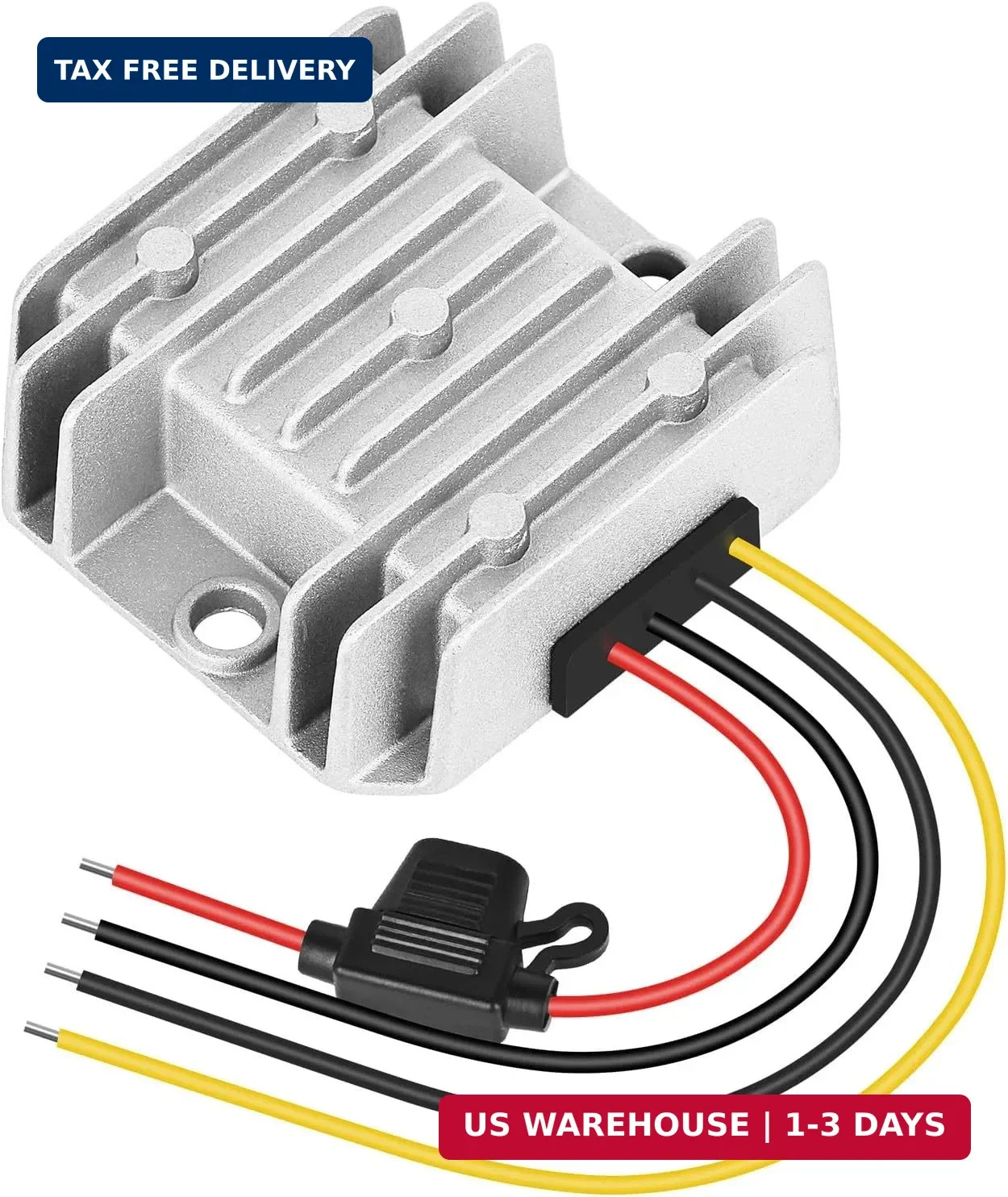 DC 12V 24V to 6V 10A 60W Car Power Step Down Converter Voltage Regulator Reducer