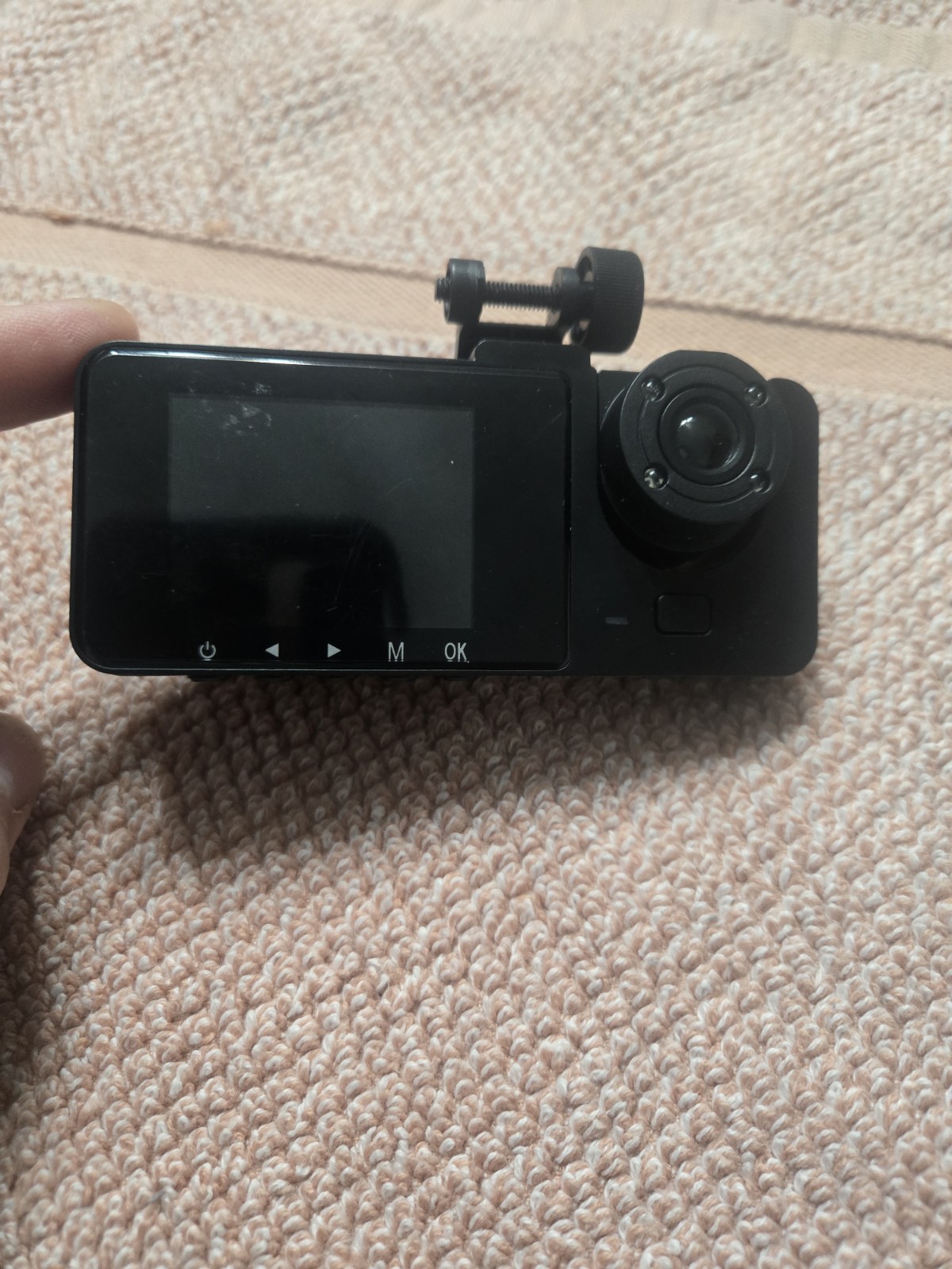 Prilotte Dual Dash Cam Front Interior Camera HD Car DVR w Screen