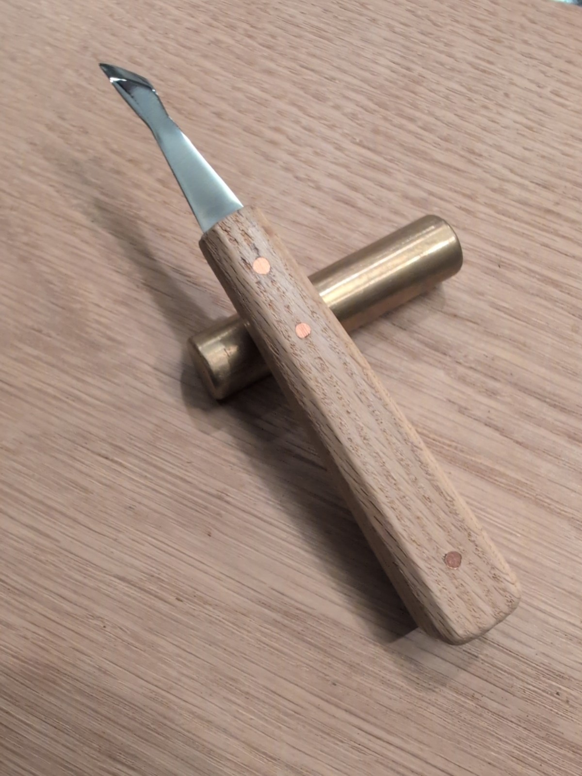 Original Denny #3 Skew Gouge Carving Tool