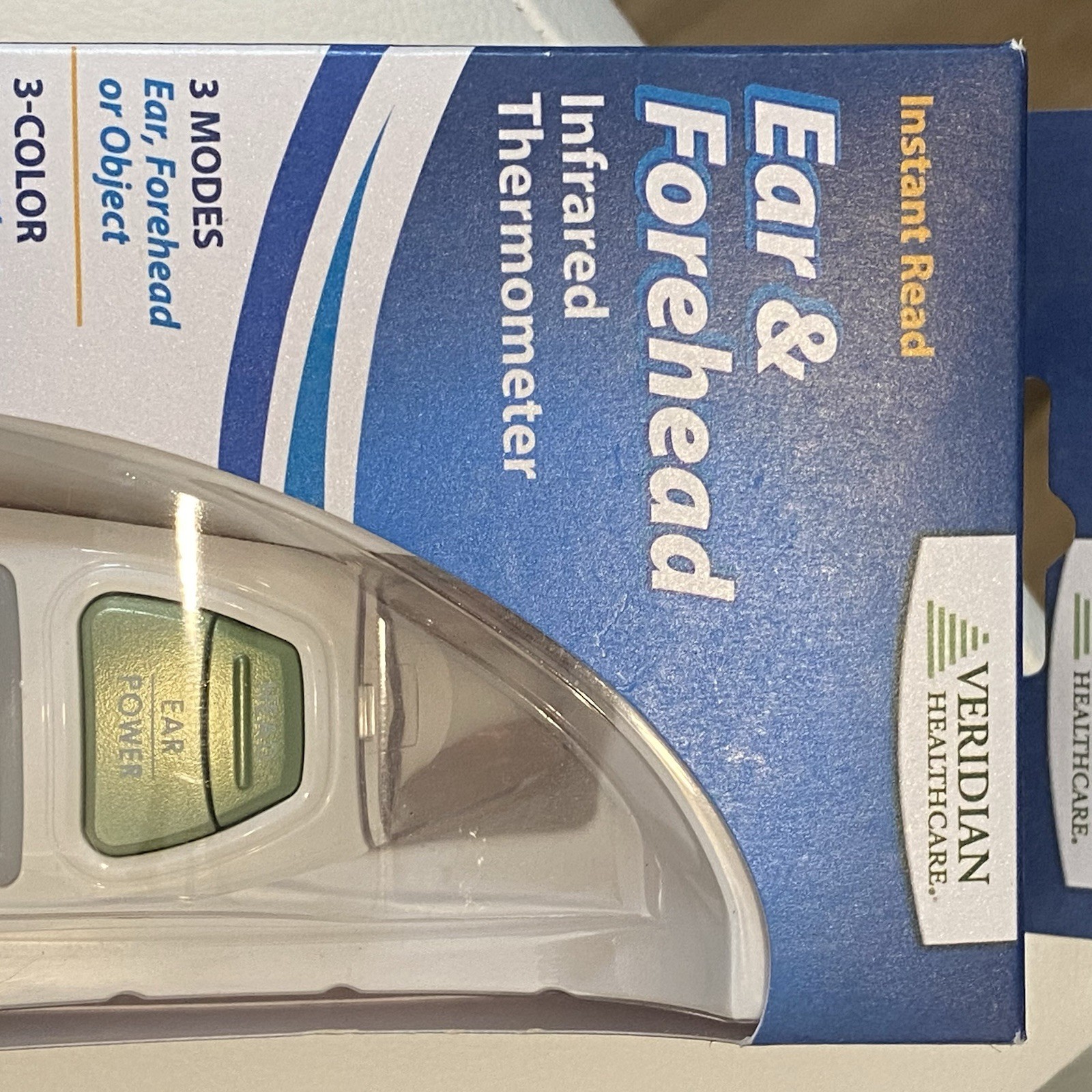 Veridian Healthcare 09342 Talking Ear and Forehead Infrared Thermometer