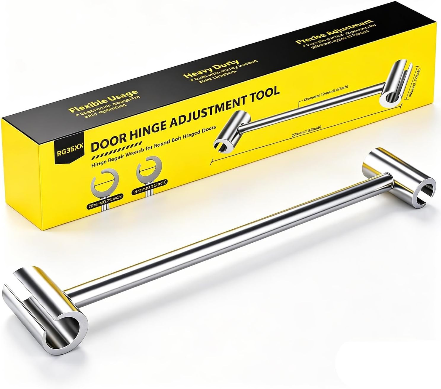 Upgraded Door Hinge Adjustment Tool for Residential&Light Commercial Door | Hing
