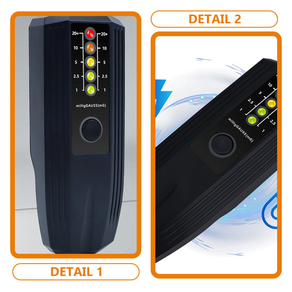 Electromagnetic Field Emf Meter EMF Tester Detector Emf Magnetic Field Detector