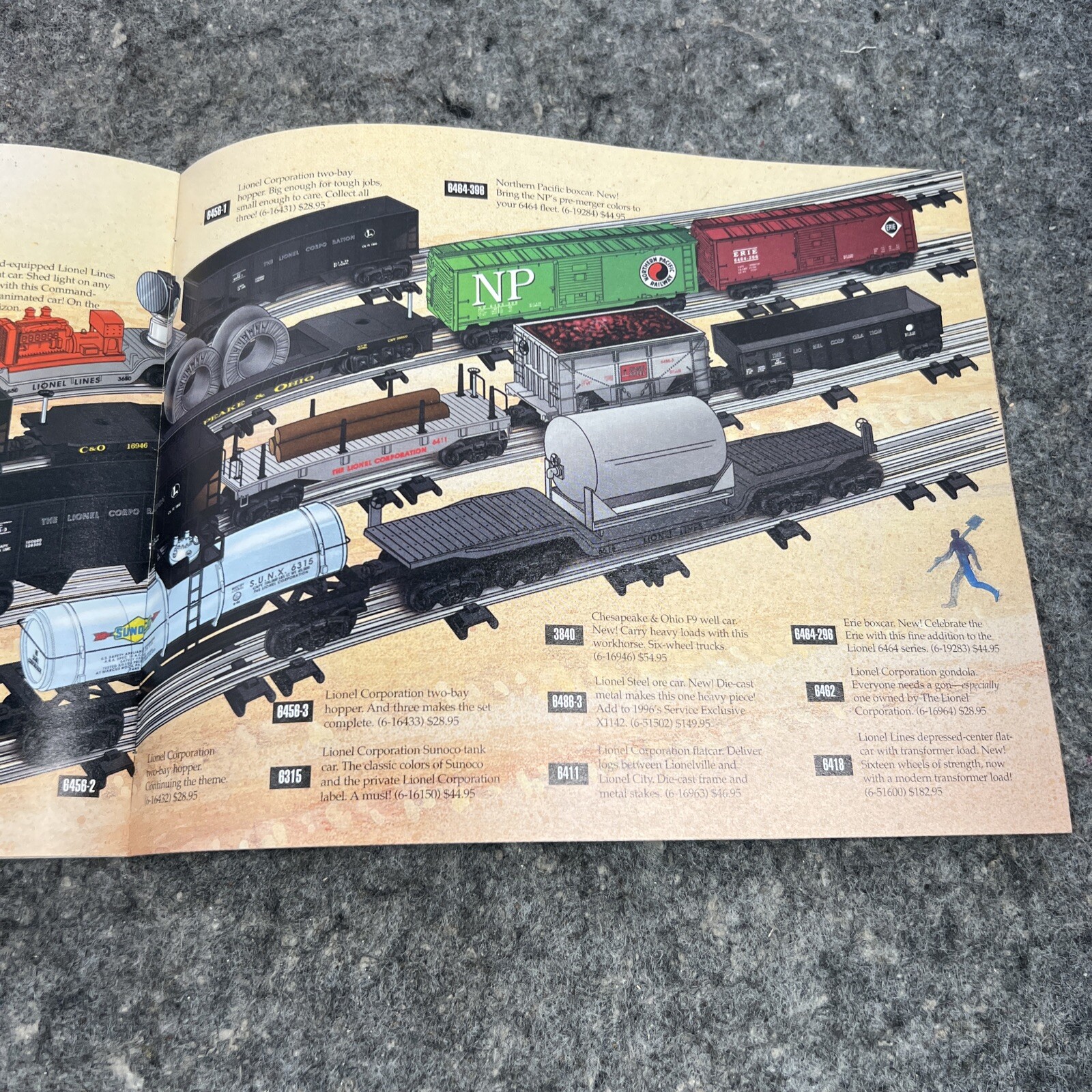 1996 Lionel Trains Corporation Catalog