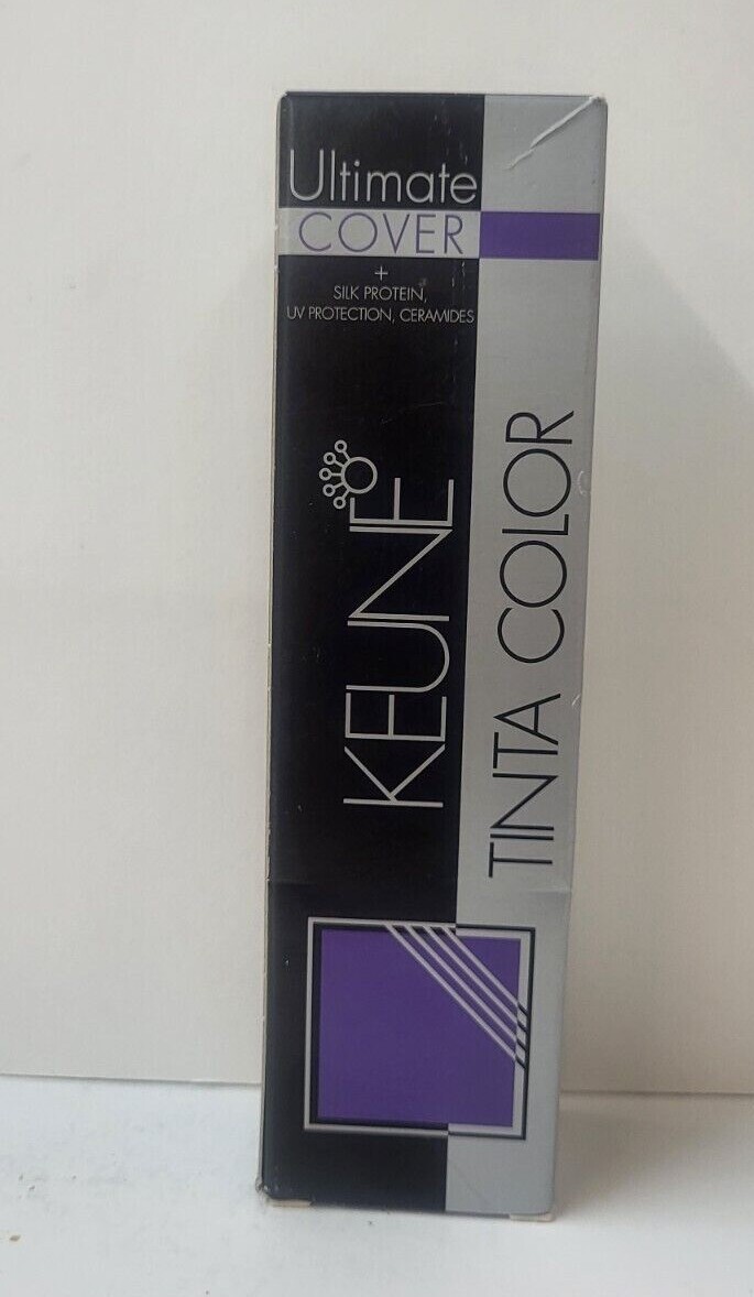 KEUNE TINTA ULTIMATE COVER Hair Color WITH Silk Proteins ~ 2.1 fl. oz. Tube