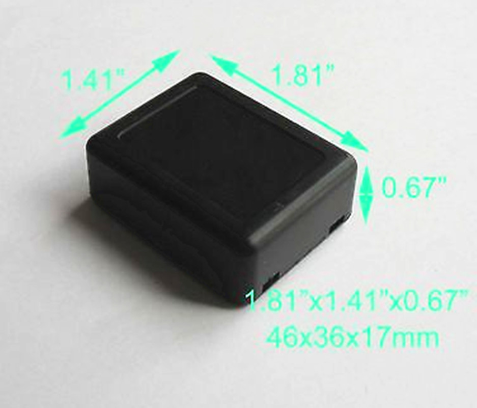 20pcs New DIY 1.81" x 1.41" x 0.67” Black Plastic Project Box Electronic Case