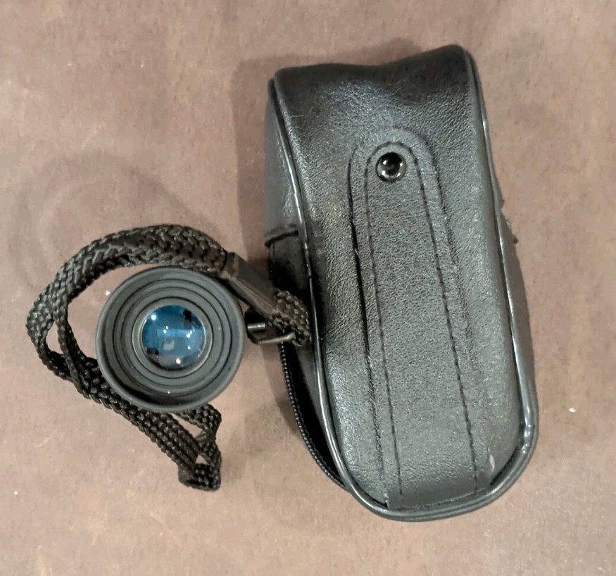 Vtg Radio Shack "Golf Scope" Range Finder W/Case Very Nice
