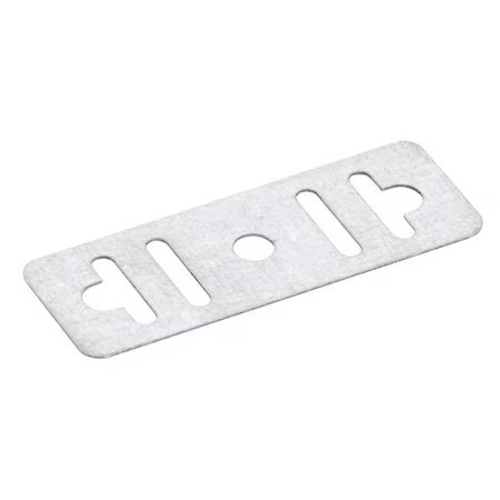 D-Line Safedfclip30/100 Cable Clip, Stainless Steel, Natural, 56 Mm L, 100 Pk