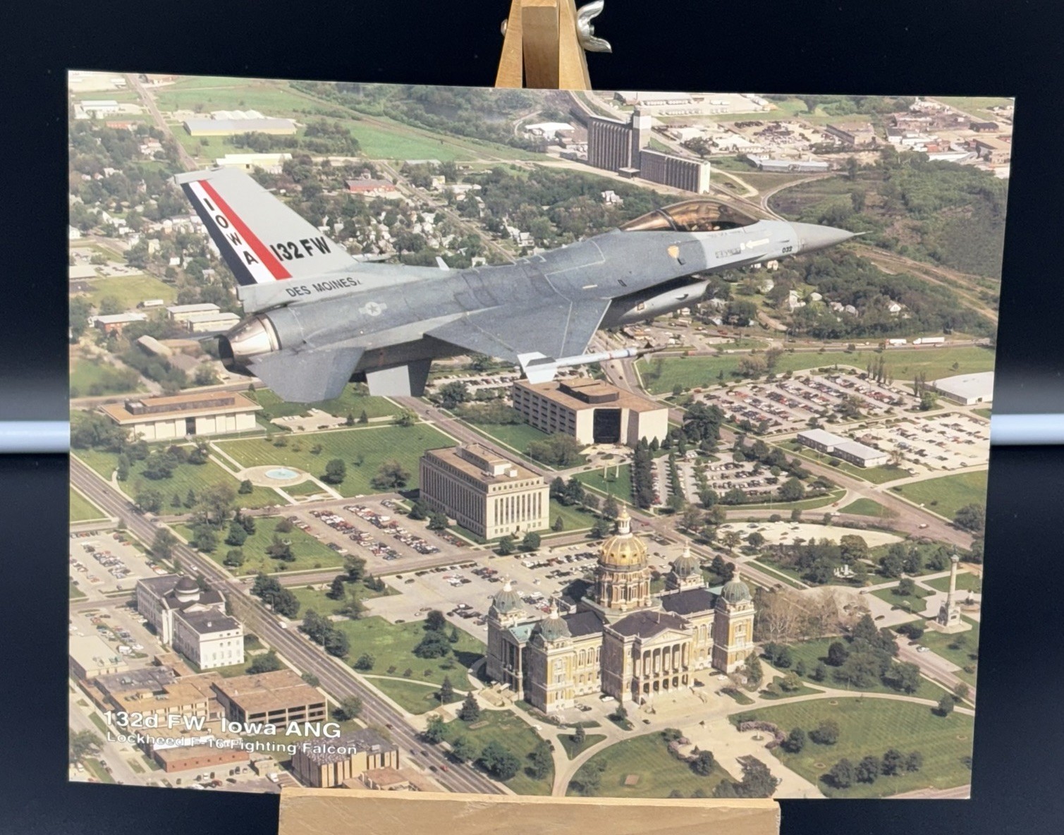 132d Fighter Wing Iowa Air National Guard, Des Moines, Iowa 16c Falcon Picture