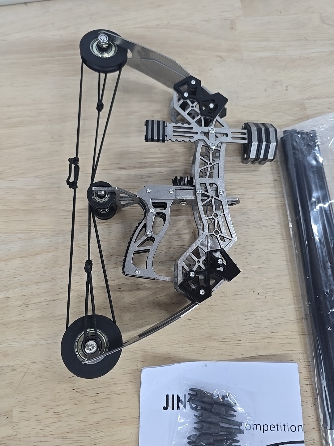 8" Mini Compound Bow Kit Toy Target Shooting