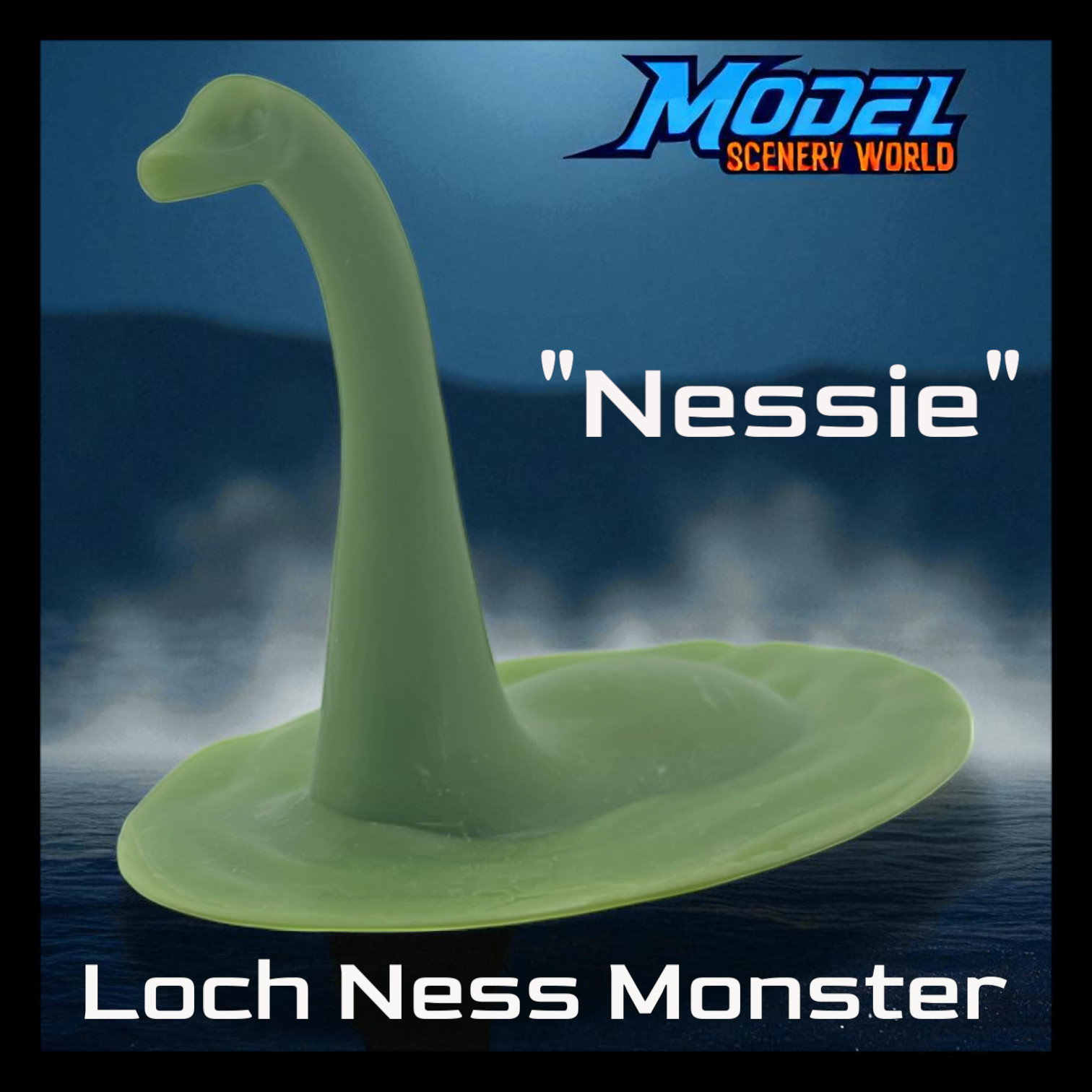Nessie Lochness Monster - S Scale 1:64 - Green