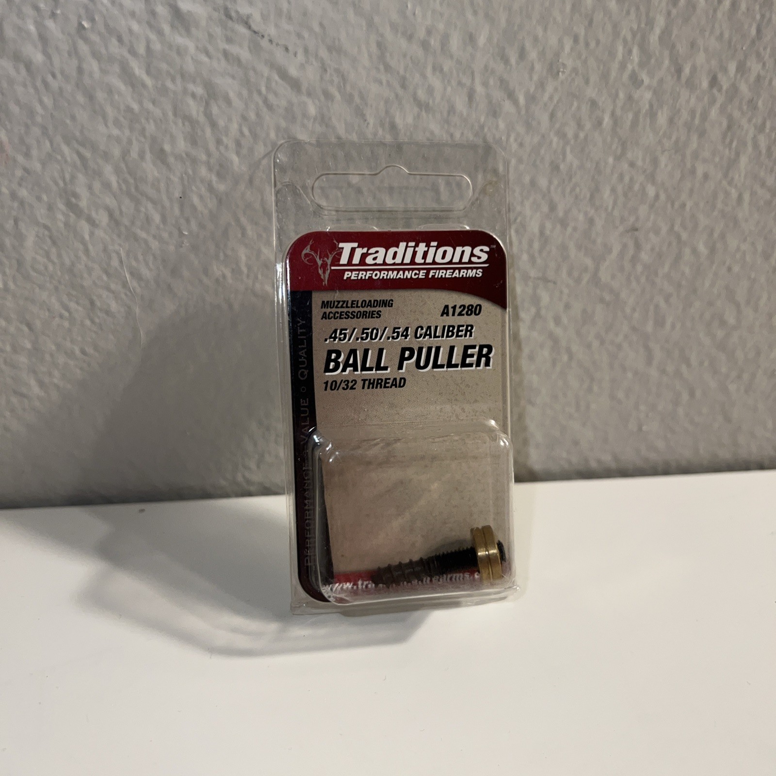 Traditions Muzzleloader Ball Puller  Worm .45 / .50 / .54 caliber A1280