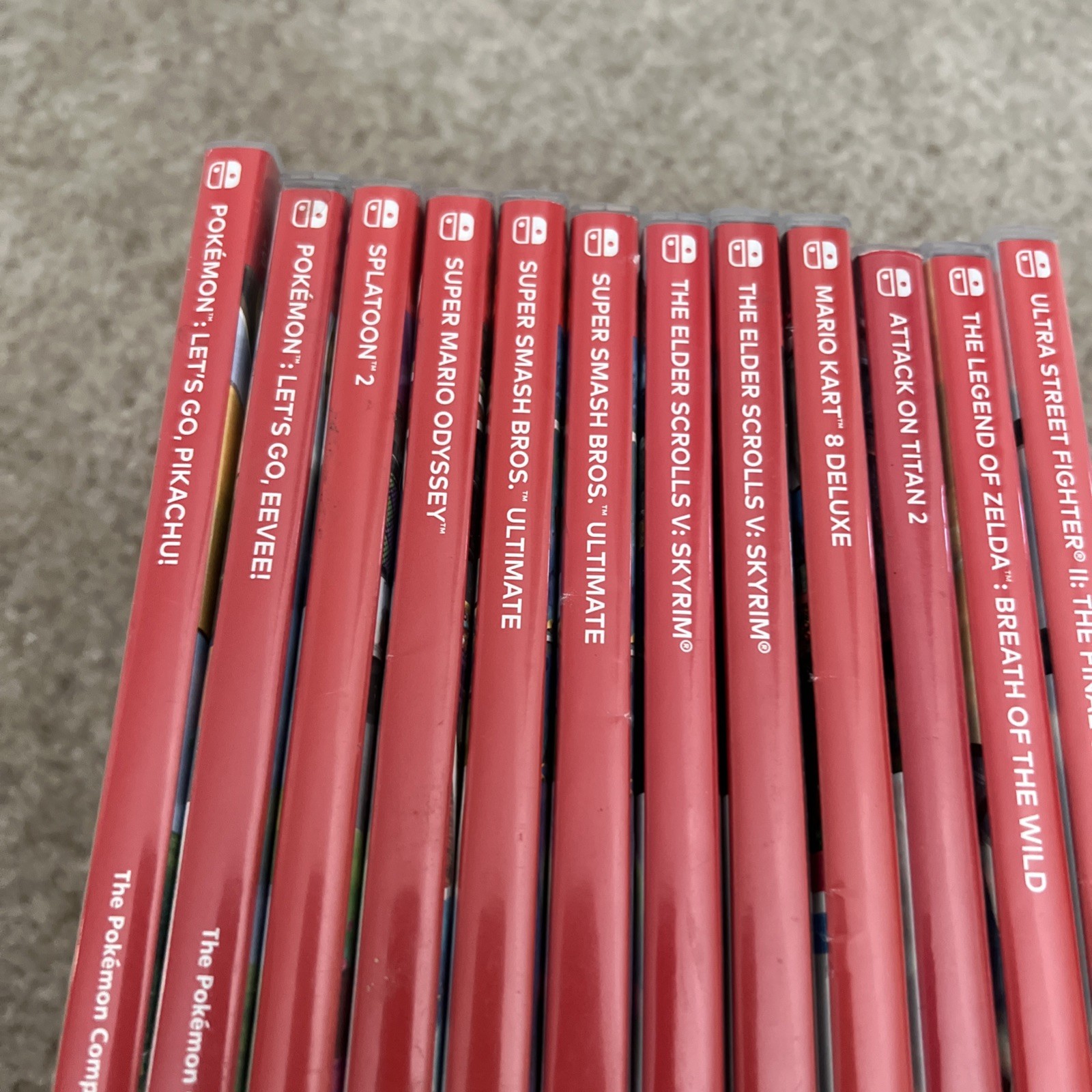 Nintendo Switch Authentic Replacement Cases CASE ONLY NO GAME