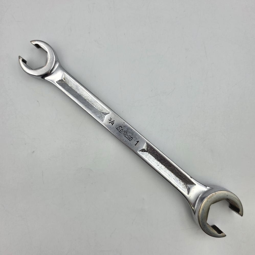 VTG Snap-On USA RXH2432S 3/4" & 1" SAE 6-Point Double End Flare Nut Line Wrench