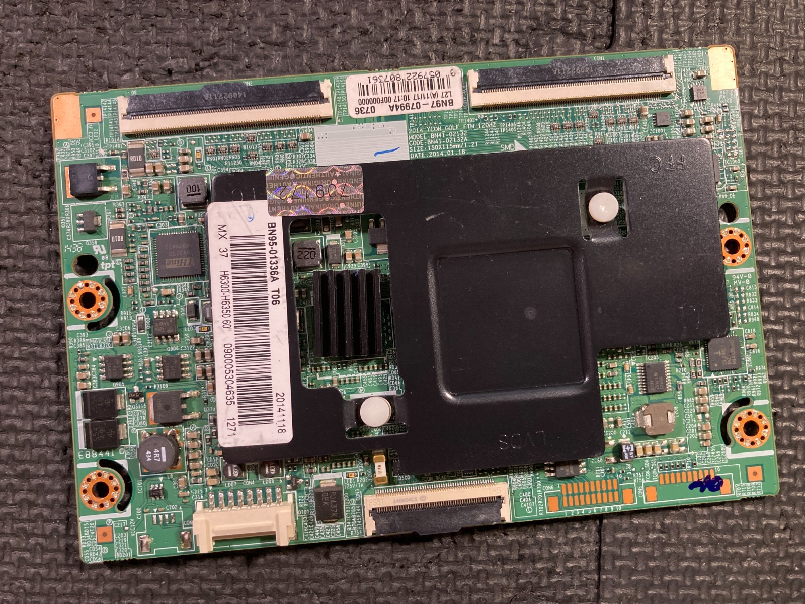 🖥️ Samsung® OEM Genuine T-Con Board P/N: BN95-01336A For TV: UN60H6350AF