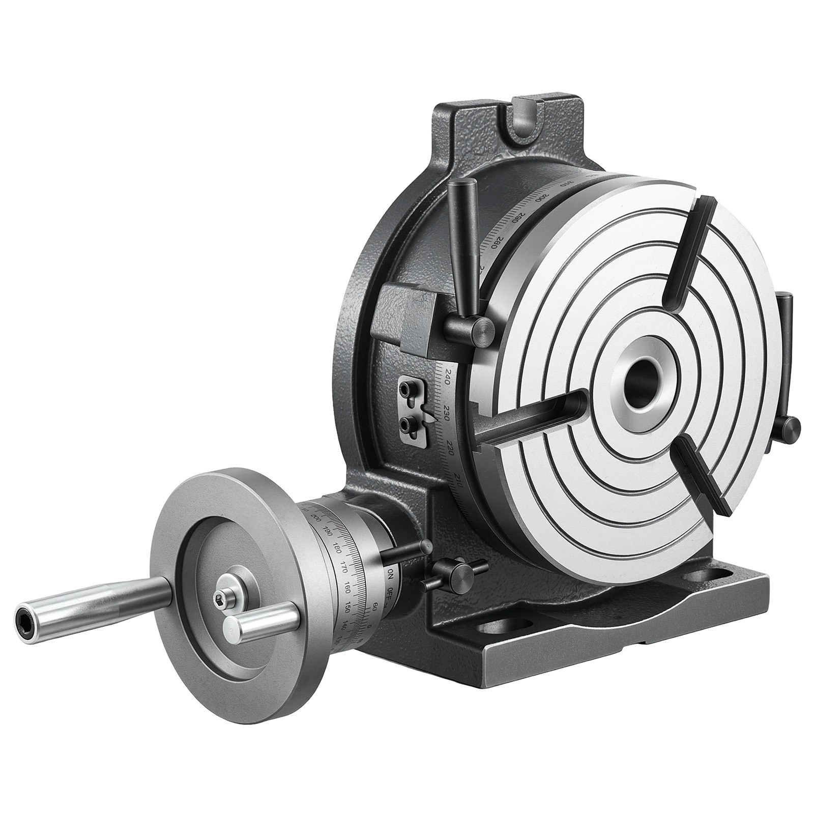 Uimoso 8-Inch Horizontal and Vertical Rotary Table for Precision Milling
